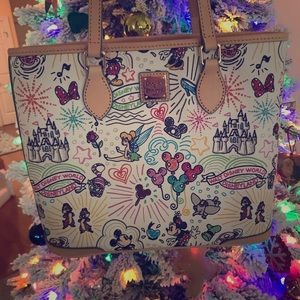 Disney Dooney Shopper Sketch Purse